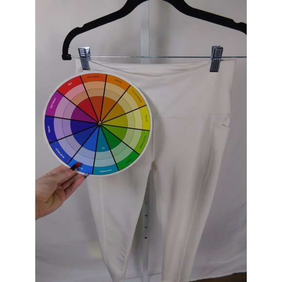 SALE Spyder Active Womens White High-Waisted Leggings M - Picture 10 of 10